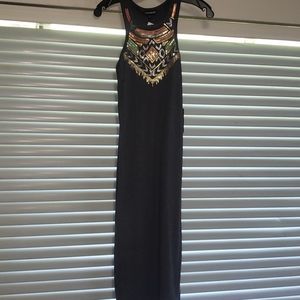 Express sequined midi dress NWT
